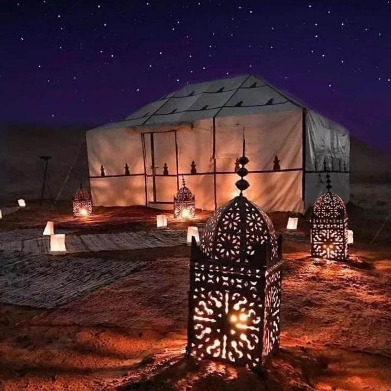 Ahlam Luxury Camp Hotel Мерцуга Екстериор снимка