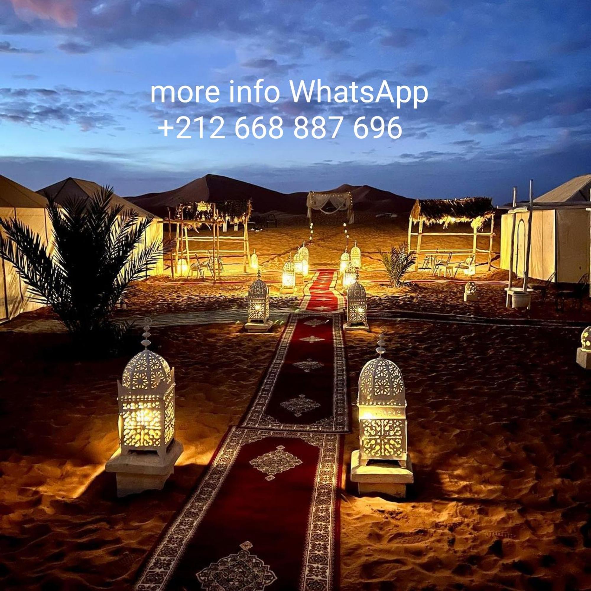 Ahlam Luxury Camp Hotel Мерцуга Екстериор снимка